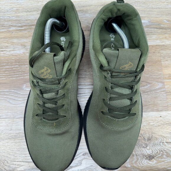 Rocawear Neptune Olive Mesh Relaxed Fit Sneaker Men's Size 13 - Picture 2 of 6